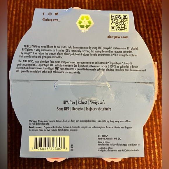 Cat Food Bowl - Tilted and Elevated - Picture 8 of 8